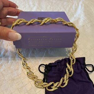 Elizabeth Taylor Fashion Jewelry Collection. 1993 Eternal Flame Necklace - Large